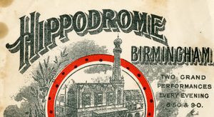 Vintage Birmingham Hippodrome Poster