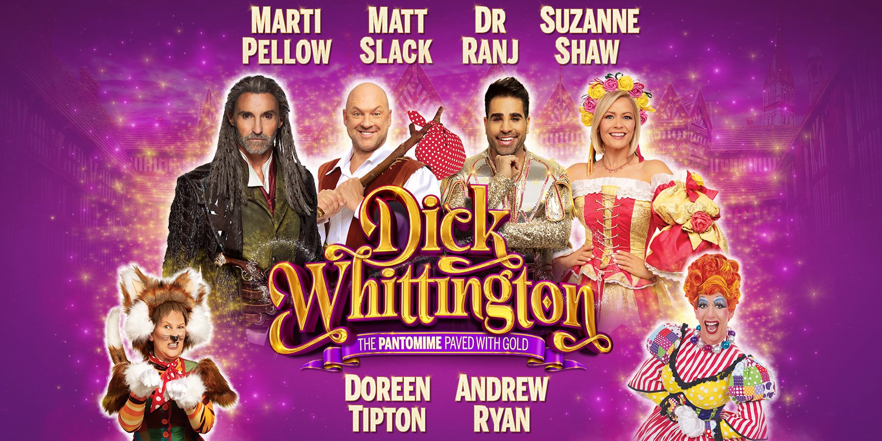 Allstar line up announced for Dick Whittington! Birmingham Hippodrome