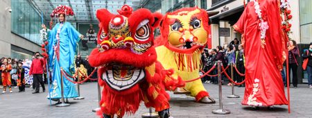 Birmingham Hippodrome - Chinese New Year. 25 January 2020.
